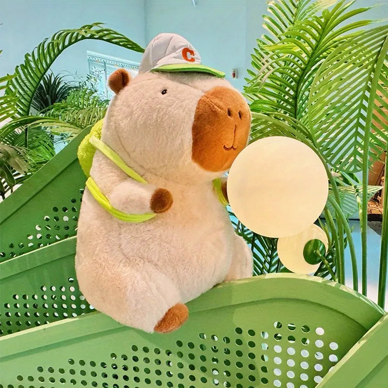 Peluche de carpincho marrón