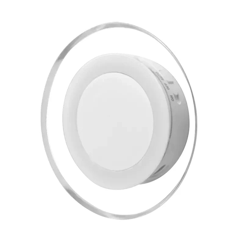 Lámpara de noche inteligente con sensor dual y luz suave