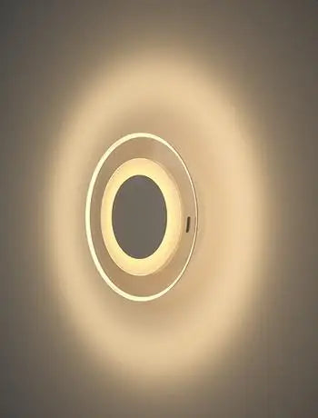 Lámpara de noche inteligente con sensor dual y luz suave