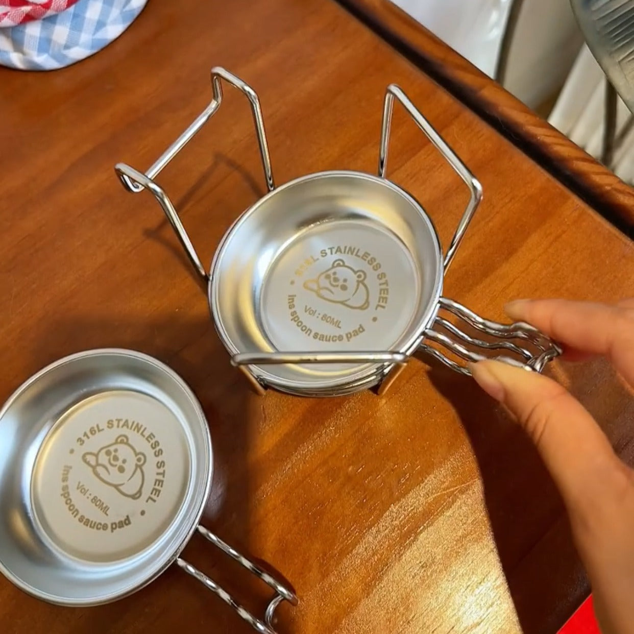 Fun Size Stainless Steel Dipping Bowl