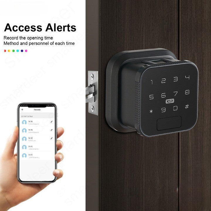 Cerradura electrónica inteligente con huella dactilar y wifi sin llave