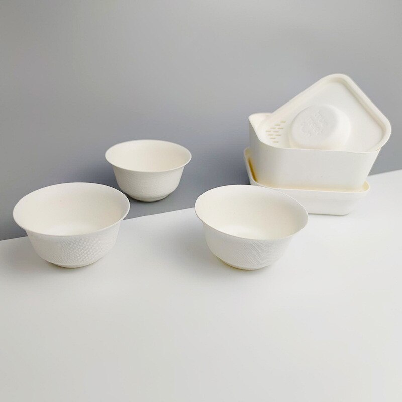Juego de té portátil minimalista japonés