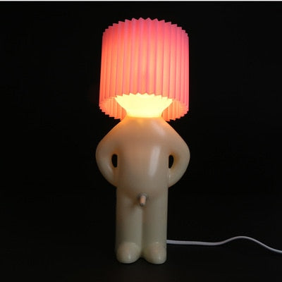 Lámpara LED creativa Shy Boy