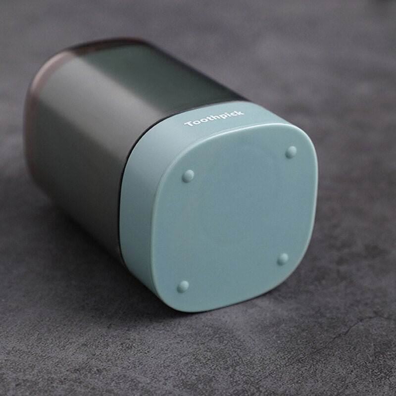 Dispensador automático de palillos de dientes con forma de hongo creativo
