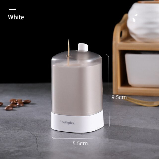 Dispensador automático de palillos de dientes con forma de hongo creativo