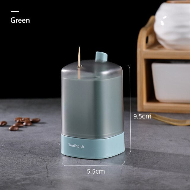 Dispensador automático de palillos de dientes con forma de hongo creativo
