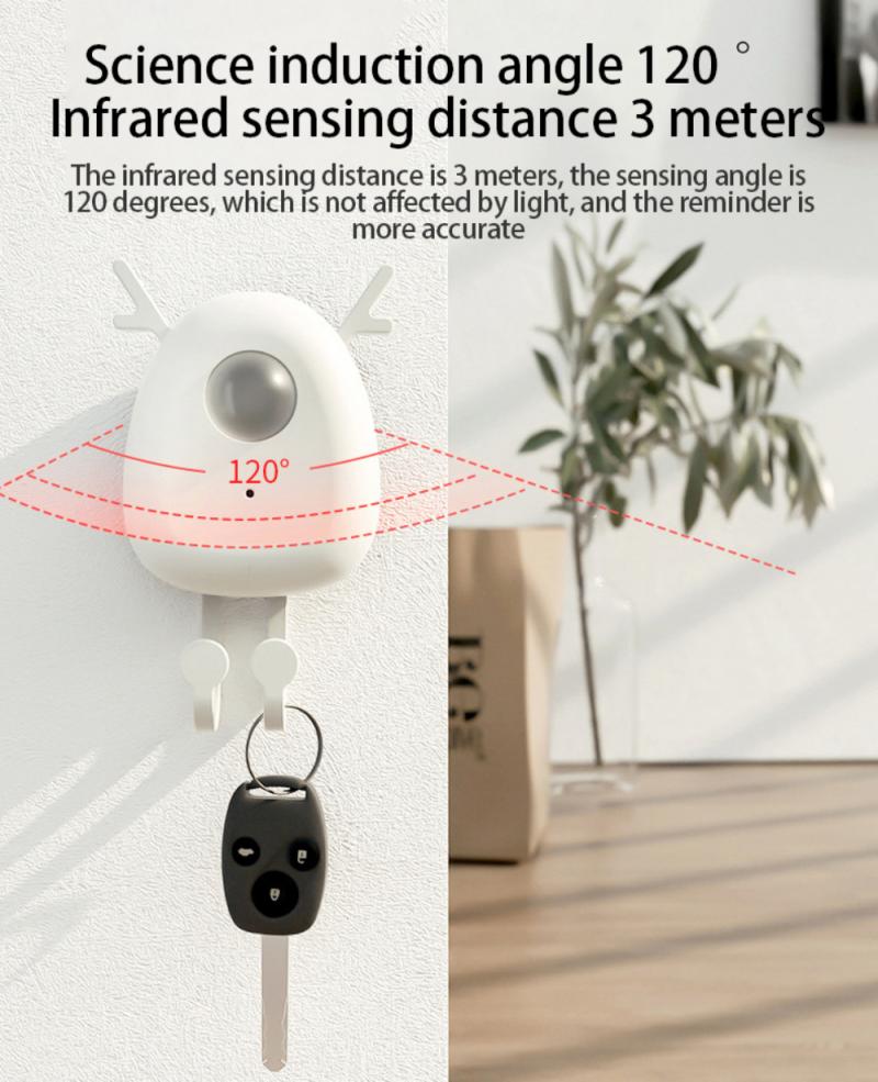 Sensor de elfo de dibujos animados con recordatorio de voz