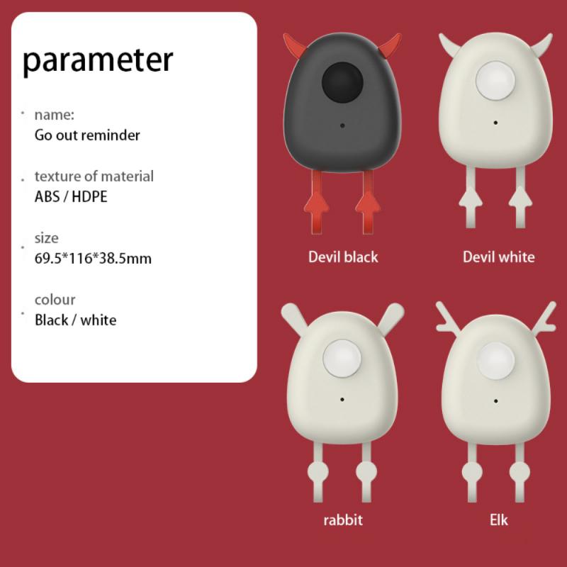 Sensor de elfo de dibujos animados con recordatorio de voz